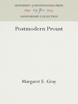 cover image of Postmodern Proust